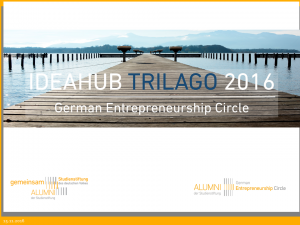 GEC IdeaHub TriLago 2016 Intro - Peter Gräser, GEC